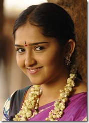 Acham Thavir Movie Actress Sanusha Cute Saree Photos