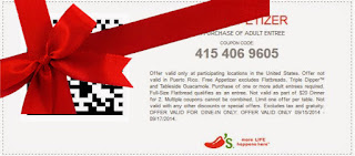 Free Printable Chili's Coupons