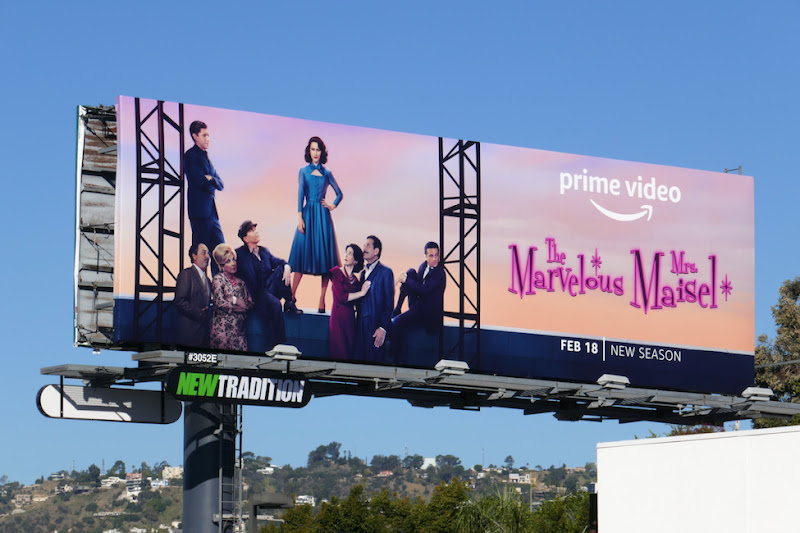 Marvelous Mrs Maisel season 4 billboard