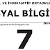 MEB Yayınları 7. Sınıf Sosyal Bilgiler Ders Kitabı Cevapları 2018-2019