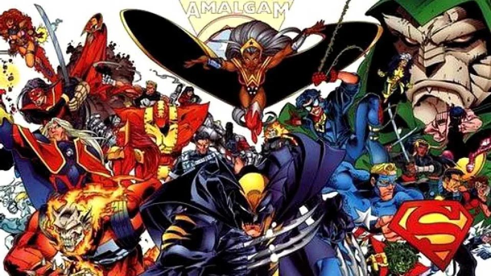 Baú de Quadrinhos | Amálgama (1996) - DC Versus Marvel