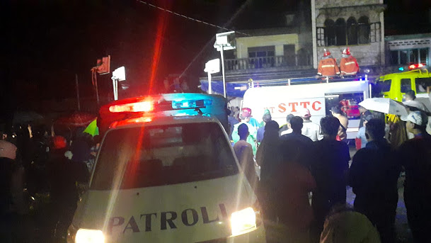 3 Ruko Terbakar di Serbelawan, PT. STTC Turunkan Damkar dan Lampu Patroli Security