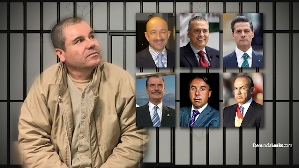 E.U promete reducir condena de "El Chapo", si revela los nombres de políticos vinculados al narco.