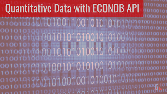 Econdb.com API | Quantitative Data of Economic Indicators and Stock Market Data for Quantitative Research | MS Excel, R, Python for API