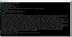 Linux subsystem for Windows 4