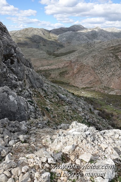 Cerro de la Sardina - Cerro Carboneras - Cerro del Pendejo - Cueva Bermeja - Cerro Colmenarejo - Tajo de Pompeyo - Cerro de Rajete