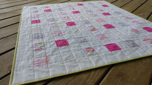 Quilt-As-You-Go quick and easy baby quilt