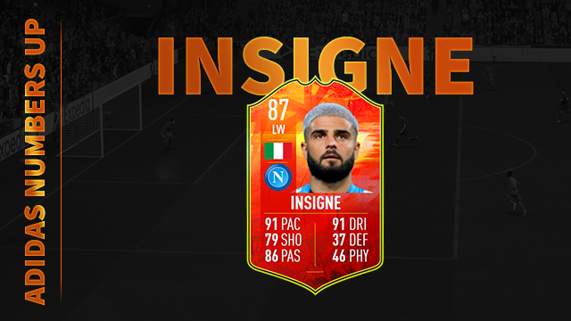 Insigne FIFA 22 Adidas Numbers Up