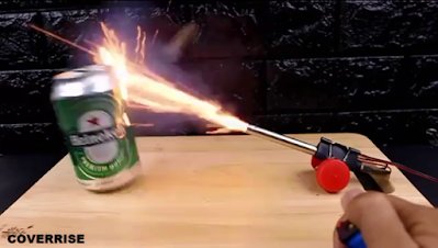 Petunjuk membuat mainan petasan mini dari korek api