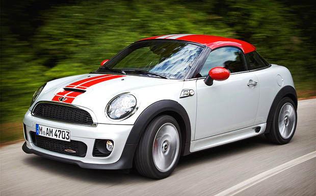 When available on the market 2012 MINI Cooper Coupe will be divided into
