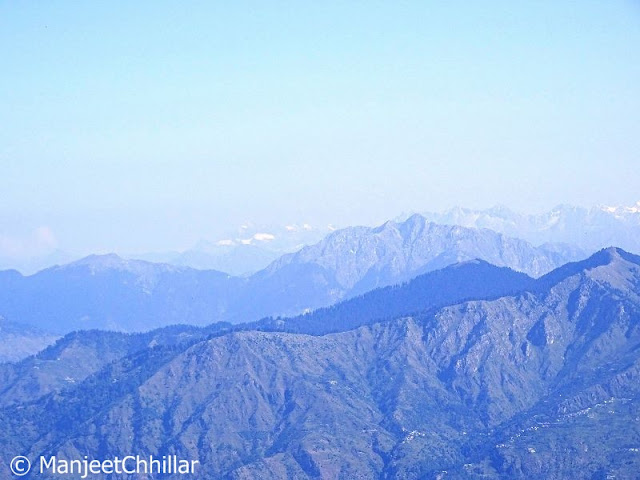 View of Shri Khand Mahadev Peak