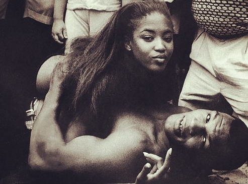 Naomi Campbell and Mike Tyson
