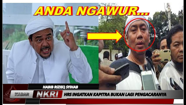 Habib Rizieq Tegaskan Kapitra Bukan Pengacaranya Lagi