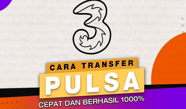 Cara Transfer Pulsa ke Sesama Tri Termudah - CV. Raja Pulsa Indonesia