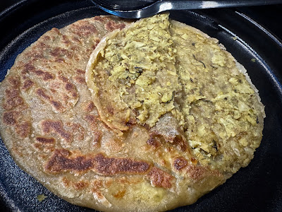 Semolina, gobi paratha