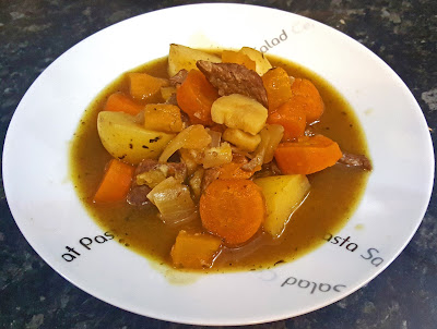 healthy slow cooker beef & vegetable stew recipe