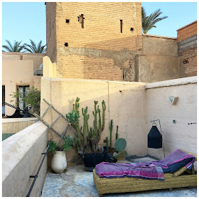 Terrasse/ Rooftop / Linge de maison V.Barkowski / Riad Dar Kawa / No-Mad /