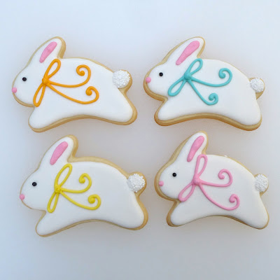 Easter Bunny Cookies by Nina's Show & Tell