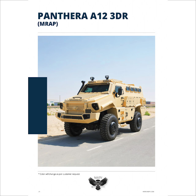 Armoured Vehicle - MSPV Panthera A12 3DR