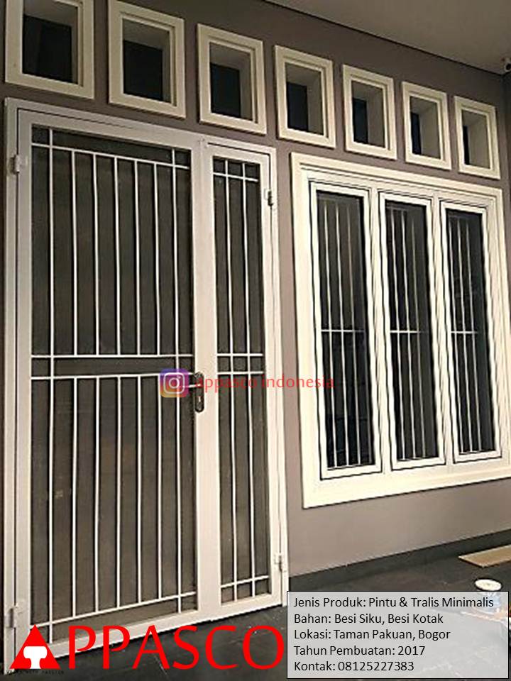  Pintu dan Teralis Minimalis di Pakuan Bogor Pintu 