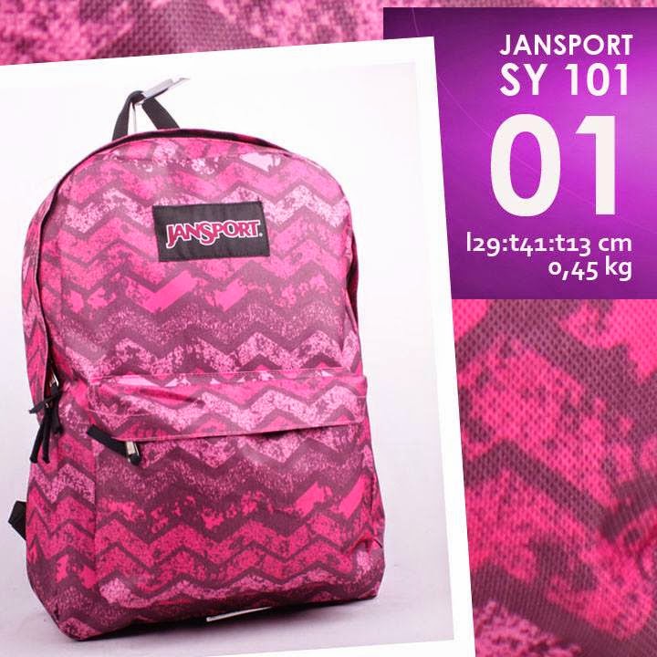 jual online tas ransel jansport murah corak triball