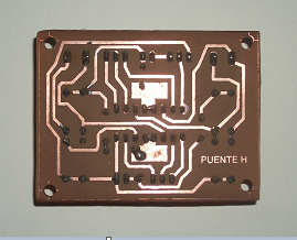 Kit circuito puente H PCB.