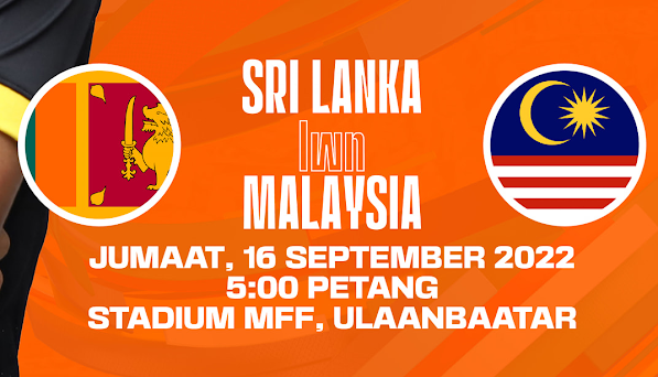 Live Streaming Malaysia vs Sri Lanka AFC U20 Qualification