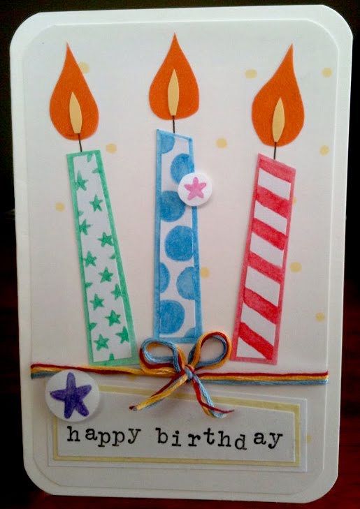 B Day Cards For Sister. Birthday candles