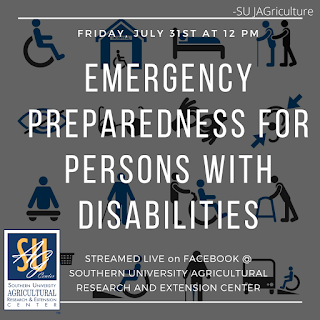 Emergency preparedness resources for persons with disabilities