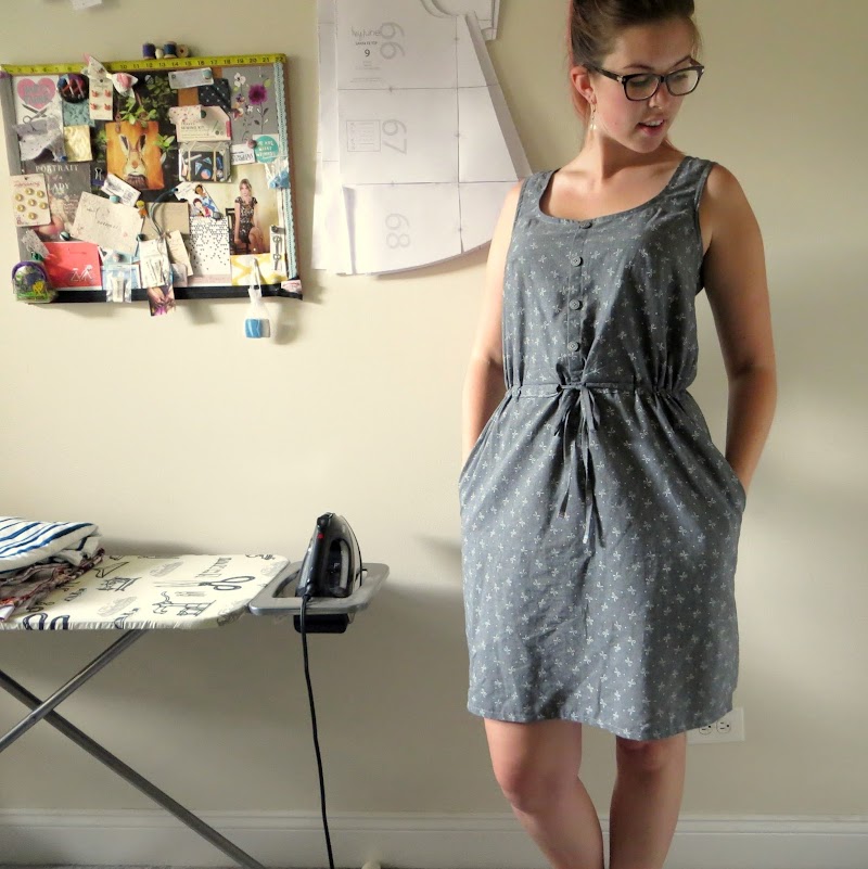 Gray Bow Chambray Southport
