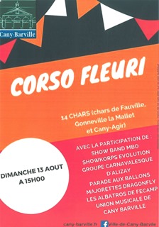 corso fleuri Cany Barville 2017