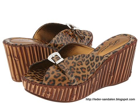 Leder sandalen:leder-354336