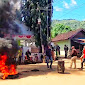Tuntut Perbaikan Jalan, Pemuda dan Warga Desa Mbawi Lumpuhkan Aktivitas Lalu Lintas