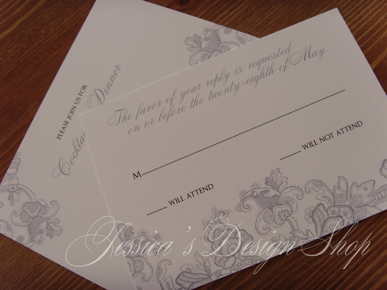 Jessica's Design Shop: Wedding Invitations