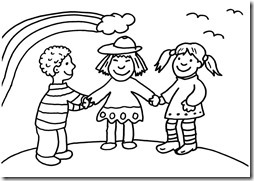 colorear dia del niño (1)