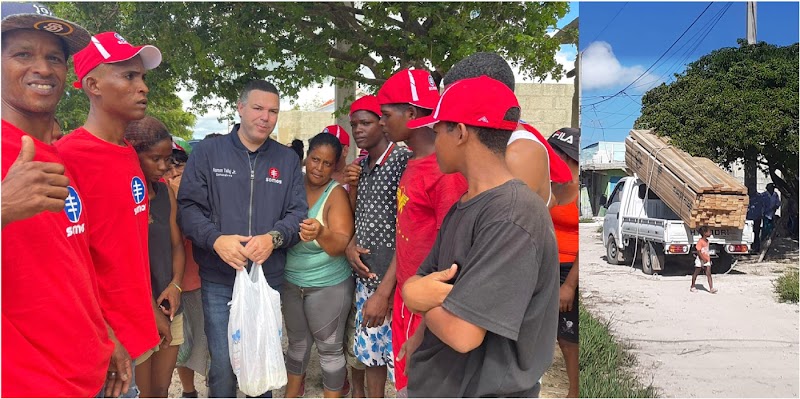 Grupo médico SOMOS realiza operativo de ayuda en La Romana donde reconstruirá viviendas a damnificados de Fiona