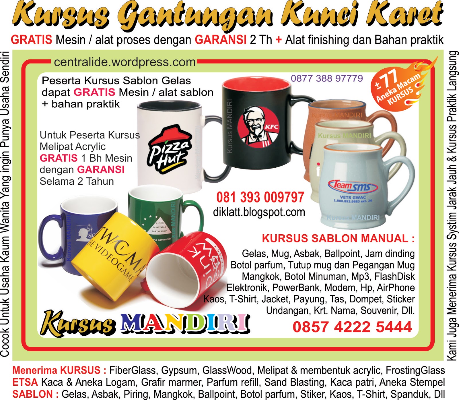 Percetakan Souvenir Accessories Gift Hiasan WEBSITE 