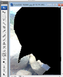 Cara membuat siluet wajah dengan photoshop