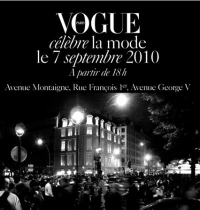Avenue Fashions Ilinois on Avenue Montaigne September 7th  2010   Vogue Fashion Celebration