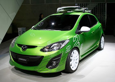 2011 Mazda 2 in green colour