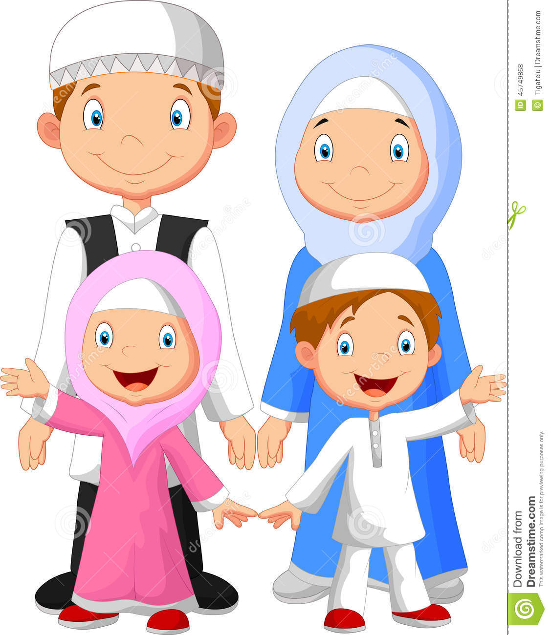 Gambar Animasi Kartun Islami Lucu Gambar Kata Kata