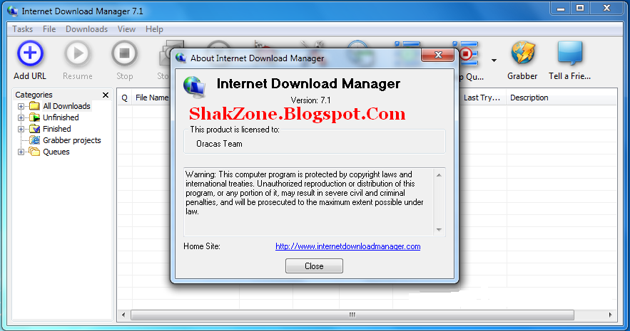 Internet Download Manger (IDM) 7.1 Free Download with ...