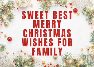 Image of Marry Christmas Wishes for Family