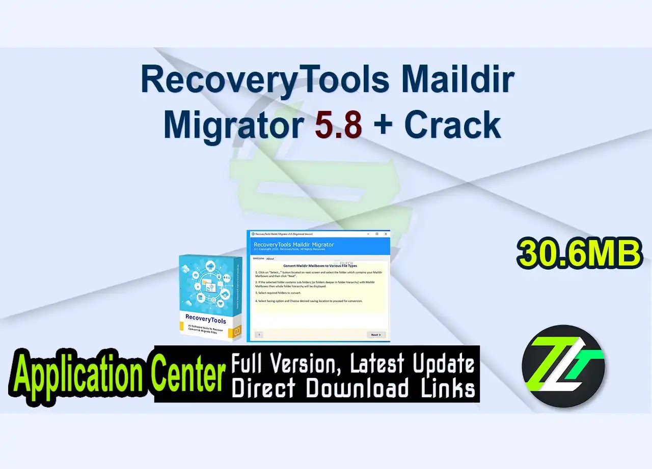RecoveryTools Maildir Migrator 5.8 + Crack