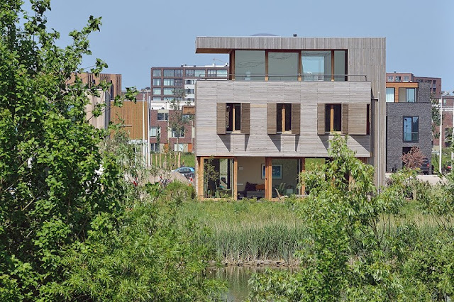 CASA DE MADERA POR EGEON ARCHITECTEN