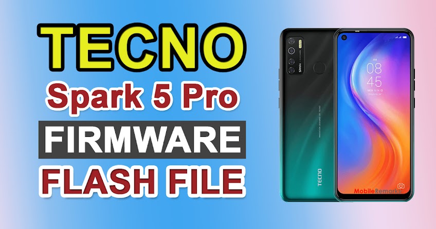 Tecno KD7 Spark 5 Pro Flash File 100% Tested