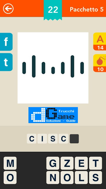 Indovina la sigla!  soluzione pacchetto 5 livelli 1-75