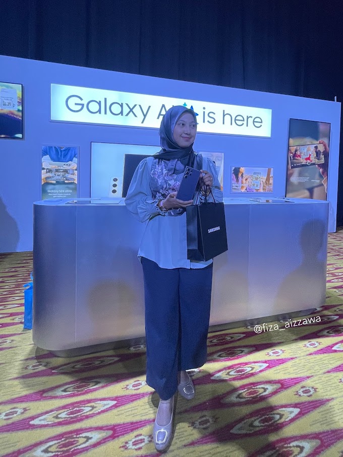 Pengalaman hadir ke Majlis Pelancaran Samsung Galaxy S24 Series di KLCC Convention Centre