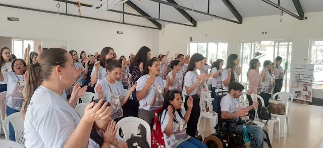 Catequistas são homenageados na Pousada Parque das Gabirobas