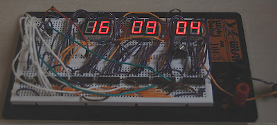 7-Segment Digital Clock PIC16F628